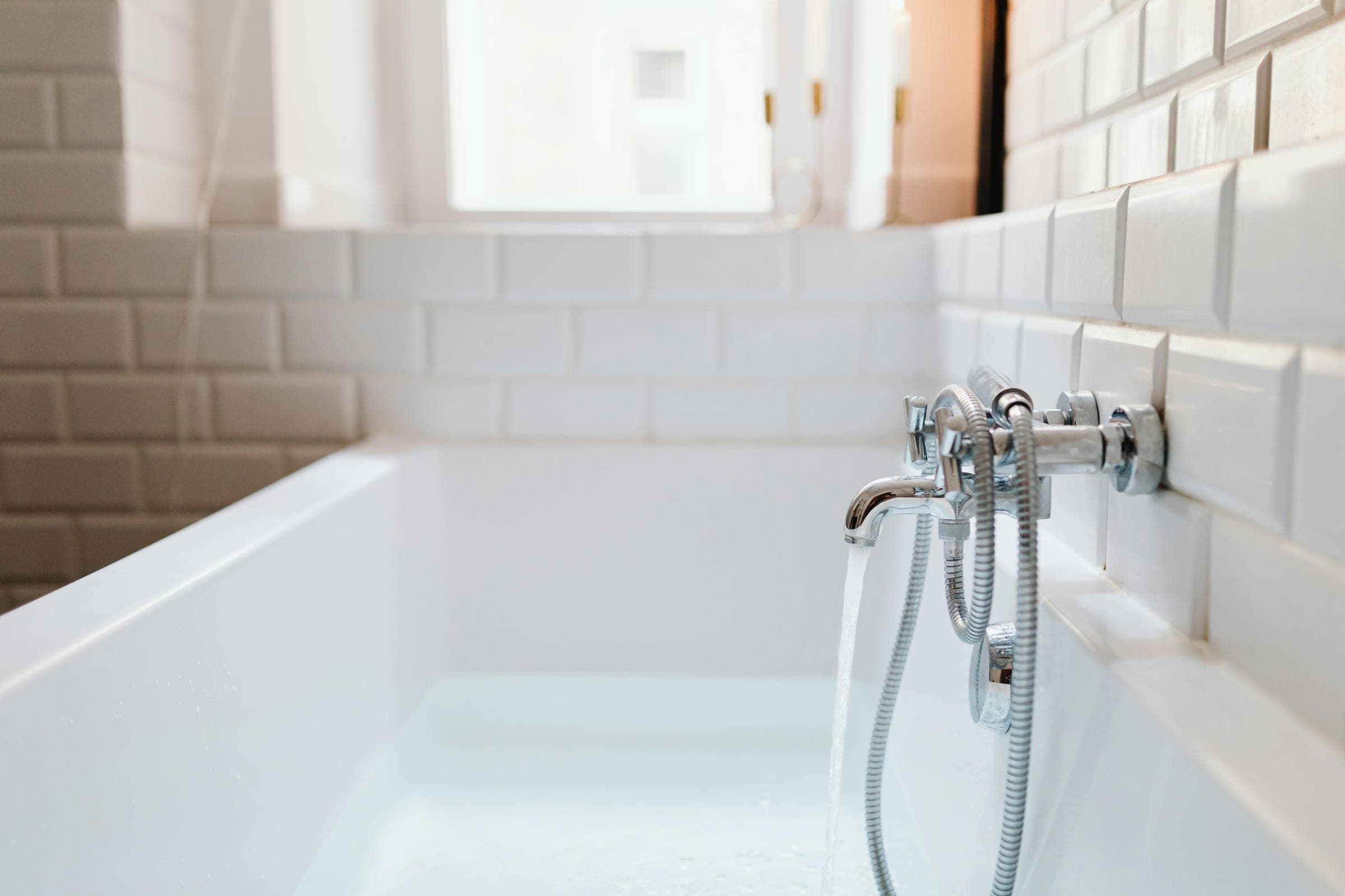 Plumbing in the bathroom